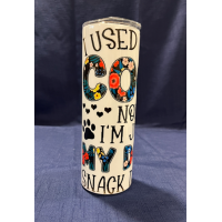 I used to be Cool Now I'm Just My Dogs Snack Dealer - 20 oz Insulated Tumbler